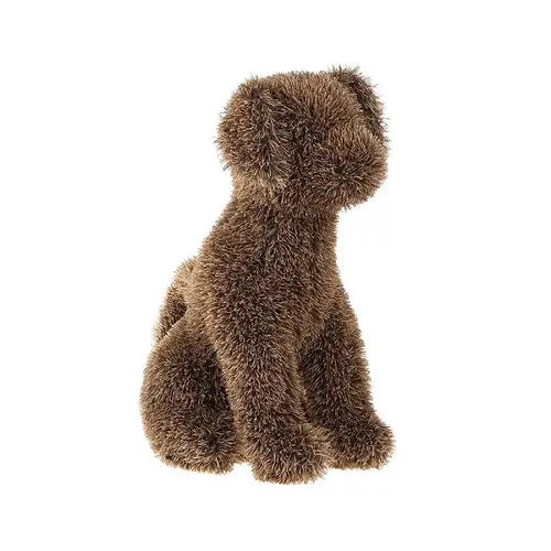 Turf Topiary, Sitting Dog, Brown, 13" Turf Topiary, Sitting Dog, Brown, 13"
