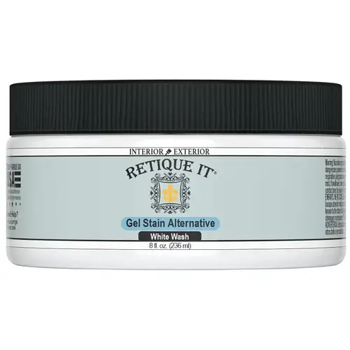 Retique It Stain Alternative, White Wash, Gel, 8 oz Retique It Stain Alternative, White Wash, Gel, 8 oz