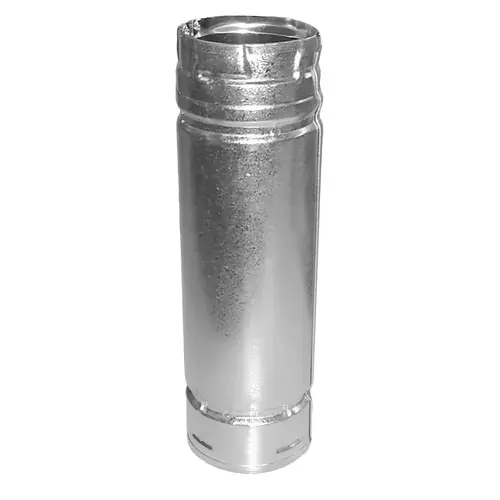 DuraVent R Pellet Vent Stove Pipe, 4 in Dia, 24 in L DuraVent R Pellet Vent Stove Pipe, 4 in Dia, 24 in L