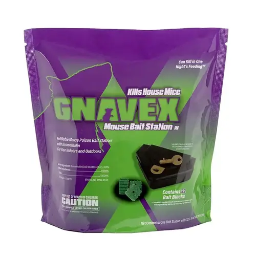 Gnavex Refillable Mouse Bait Station Gnavex Refillable Mouse Bait Station