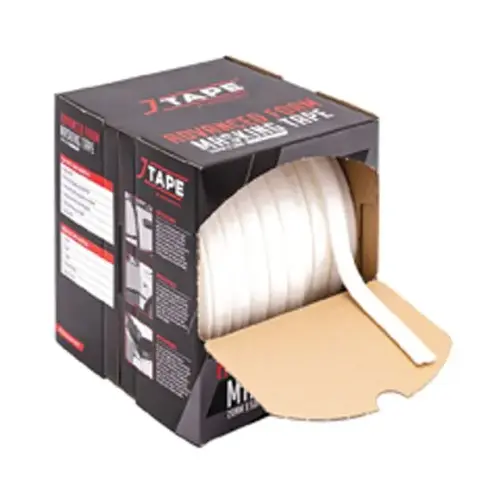 1011.2050 Advanced Foam Masking Tape, 50 m L x 20 mm W x 9 mm THK, White 1011.2050 Advanced Foam Masking Tape, 50 m L x 20 mm W x 9 mm THK, White