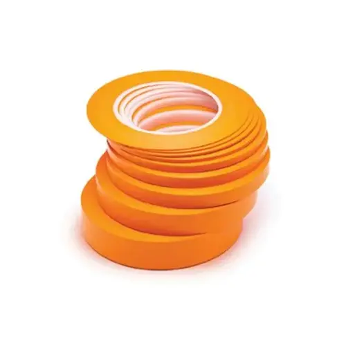 1111.0655 Fine Line Masking Tape, 60 yd x 1/4 in, 0.13 mm THK, Orange 1111.0655 Fine Line Masking Tape, 60 yd x 1/4 in, 0.13 mm THK, Orange