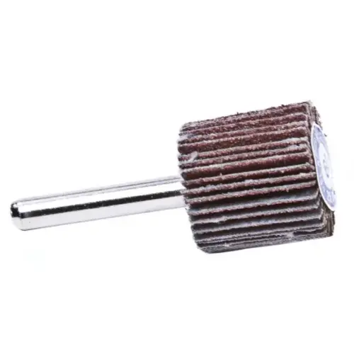 Forney 71694 Flap Wheel, Shank Mounted, 1 in x 1 in, Grit: 60 Forney 71694 Flap Wheel, Shank Mounted, 1 in x 1 in, Grit: 60