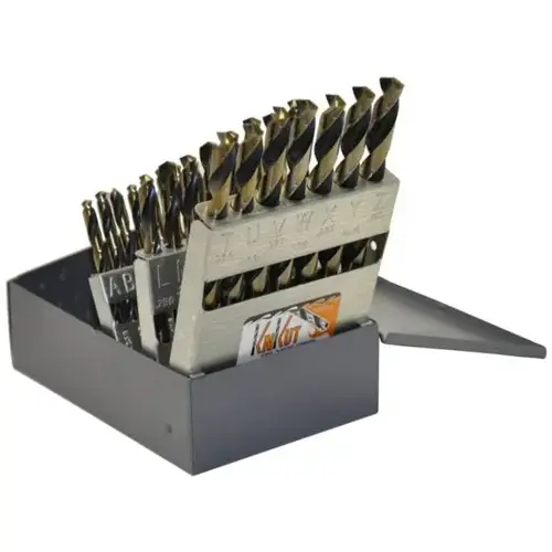 KNK 26KK5 26 Piece Jobber Drill Bit Set Letters A-Z KNK 26KK5 26 Piece Jobber Drill Bit Set Letters A-Z