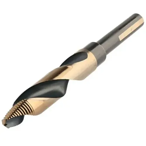 KNK KK12SP-15/16 15/16 Fractional Step Point 1/2" Reduced Shank Drill Bit KNK KK12SP-15/16 15/16 Fractional Step Point 1/2" Reduced Shank Drill Bit