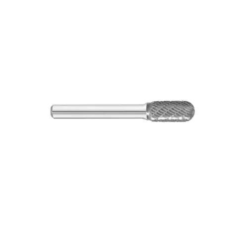 SC-41 Cylindrical Ball Nose Carbide Burr 3/32" x 7/16" x 1-1/2" OAL w 1/8" Shank SC-41 Cylindrical Ball Nose Carbide Burr 3/32" x 7/16" x 1-1/2" OAL w 1/8" Shank
