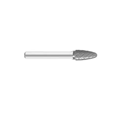 SF-3 Round Tree Cut Carbide Burr 3/8" x 3/4" x 2-1/2" OAL with 1/4" Shank SF-3 Round Tree Cut Carbide Burr 3/8" x 3/4" x 2-1/2" OAL with 1/4" Shank