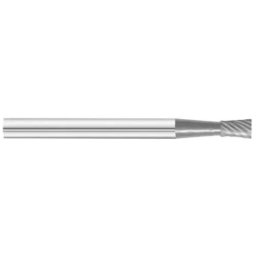 SN-42 10 degree Include Inverted Cone Carbide Burr 1/8 x 3/16 x 1-1/2 OAL w 1/8 Shank SN-42 10 degree Include Inverted Cone Carbide Burr 1/8 x 3/16 x 1-1/2 OAL w 1/8 Shank