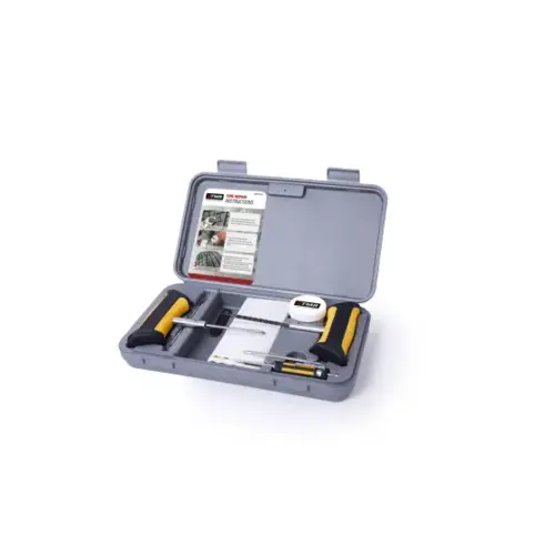 Tire Repair Kit for Auto, Trucks, and RV;T-Bone Handle (1)Probe and (1)Needle; R Tire Repair Kit for Auto, Trucks, and RV;T-Bone Handle (1)Probe and (1)Needle; R