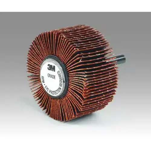 3M Flap Wheel 747D, 80 X-weight, Type 83, 2 in x 1 in x 1/4 in, 10 ea/Case 3M Flap Wheel 747D, 80 X-weight, Type 83, 2 in x 1 in x 1/4 in, 10 ea/Case