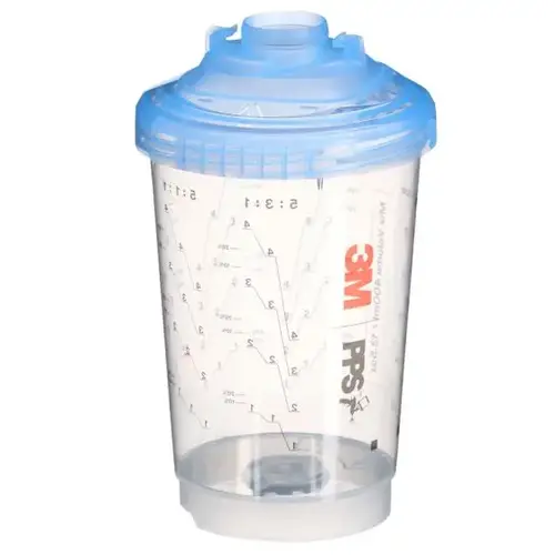 3M PPS Series 2.0 Vented Spray Cups Kit (13.5 fl oz, 400 ml) 125 Micron 3M PPS Series 2.0 Vented Spray Cups Kit (13.5 fl oz, 400 ml) 125 Micron