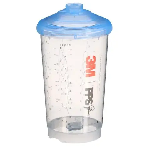 3M PPS Series 2.0 Vented Spray Cups Kit (32.1 fl oz, 950 ml)125 Micron 3M PPS Series 2.0 Vented Spray Cups Kit (32.1 fl oz, 950 ml)125 Micron