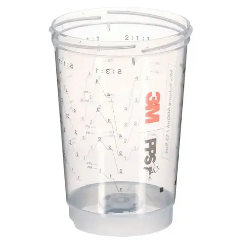 3M PPS Series 2.0 Vented Spray Cups (13.5 fl oz, 400 ml) 3M PPS Series 2.0 Vented Spray Cups (13.5 fl oz, 400 ml)