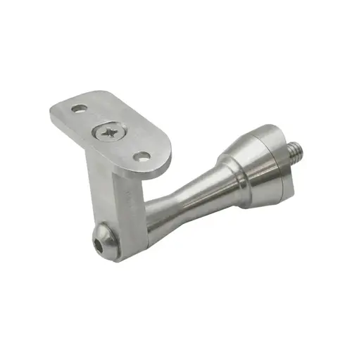 Highland Series Bracket - Post Mounted Handrail - Mill Finish Highland Series Bracket - Post Mounted Handrail - Mill Finish