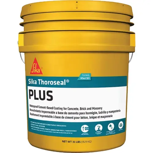 Thoroseal PLUS 35 Lb. White Masonry Waterproofer Thoroseal PLUS 35 Lb. White Masonry Waterproofer