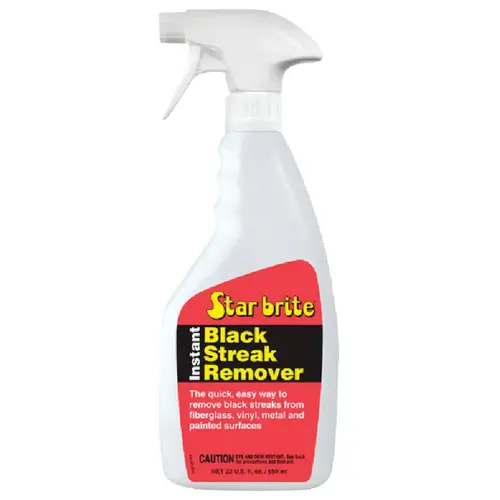 22 Oz. Instant Black Streak Remover Boat Wash & Cleaner 22 Oz. Instant Black Streak Remover Boat Wash & Cleaner