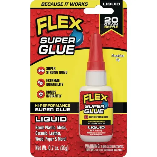 Flex 0.7 Oz. Liquid Super Glue Flex 0.7 Oz. Liquid Super Glue