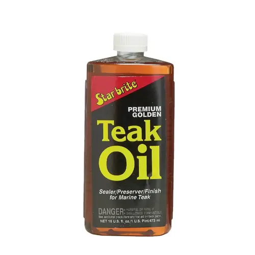1 Pt. Premium Golden Teak Oil Finish 1 Pt. Premium Golden Teak Oil Finish