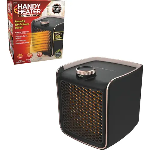 Copper Core Ceramic Space Heater Gray Copper Core Ceramic Space Heater Gray