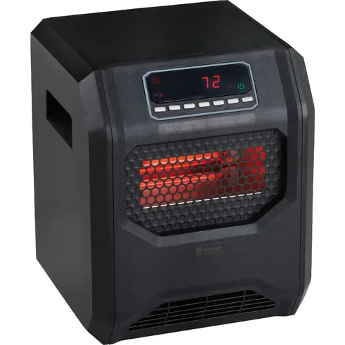 1500W 120V Quartz Heater Black 1500W 120V Quartz Heater Black