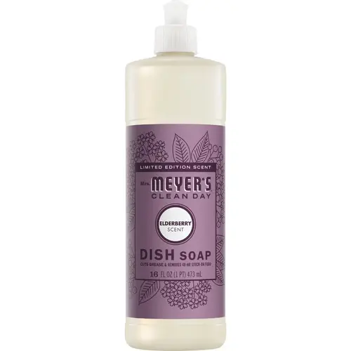 Clean Day 16 Oz. Elderberry Liquid Dish Soap Clean Day 16 Oz. Elderberry Liquid Dish Soap