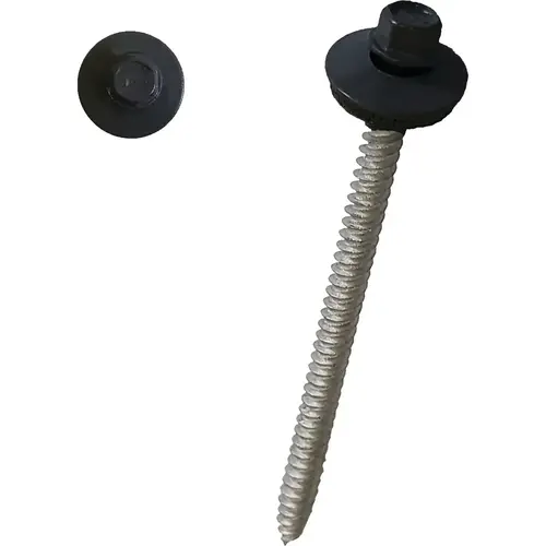Premium 3" #9 Powder Coated Black Roofing Fastener Premium 3" #9 Powder Coated Black Roofing Fastener