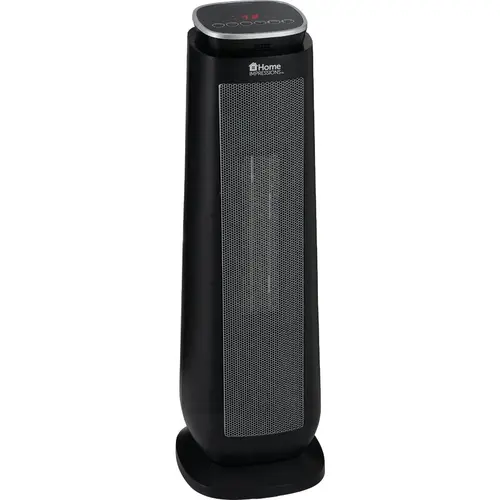 1500W 120V Tower Ceramic Space Heater Black 1500W 120V Tower Ceramic Space Heater Black
