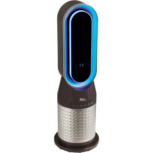 1500W 120V Tower Ceramic Space Heater Gray 1500W 120V Tower Ceramic Space Heater Gray