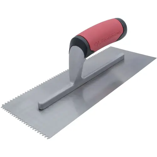 QLT 3/16 In. V-Notched Trowel with Soft Grip QLT 3/16 In. V-Notched Trowel with Soft Grip
