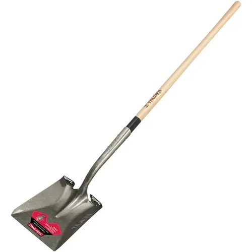 Tru Pro 48 In. Wood Handle Square Point Shovel Tru Pro 48 In. Wood Handle Square Point Shovel