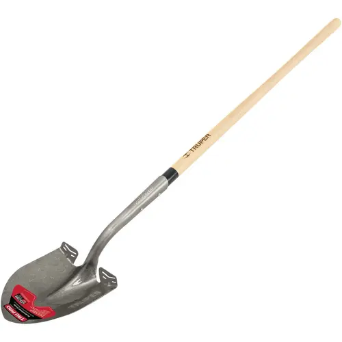 Tru Pro 48 In. Wood Handle Round Point Shovel Tru Pro 48 In. Wood Handle Round Point Shovel