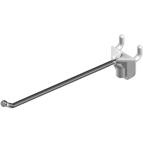 8 In. Galvanized Steel Fastback Peg Hook - pack of 100 8 In. Galvanized Steel Fastback Peg Hook - pack of 100