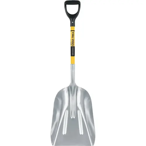 Truper 27 In. Fiberglass D-Grip Handle Aluminum Scoop Shovel Truper 27 In. Fiberglass D-Grip Handle Aluminum Scoop Shovel