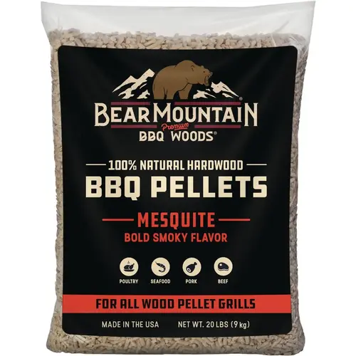 Premium Woods 20 Lb. Mesquite Wood Pellet Premium Woods 20 Lb. Mesquite Wood Pellet