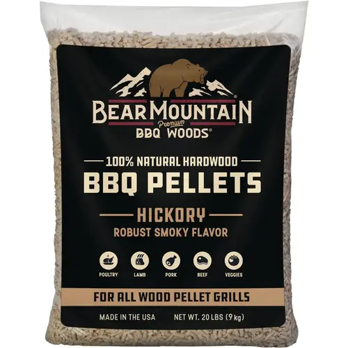 Premium Woods 20 Lb. Hickory Wood Pellet Premium Woods 20 Lb. Hickory Wood Pellet