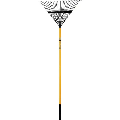 26 In. Steel Head 54 In. Fiberglass Handle Leaf Rake (26-Tine) 26 In. Steel Head 54 In. Fiberglass Handle Leaf Rake (26-Tine)