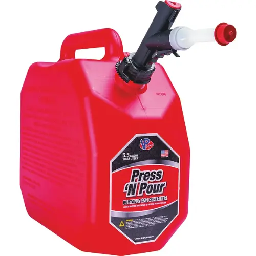 VP Racing Press 'N Pour 5.5 Gal. Red Gas Can VP Racing Press 'N Pour 5.5 Gal. Red Gas Can
