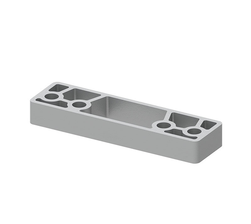 LCN 4040XP-61 DKBRZ Series Blade Stop Spacer, 1/2", 695/DKBRZ Dark Bronze Powder Coat