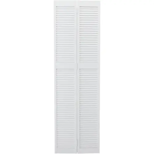 24 In. W. x 80 In. H Primed White Bi-Fold Door 24 In. W. x 80 In. H Primed White Bi-Fold Door
