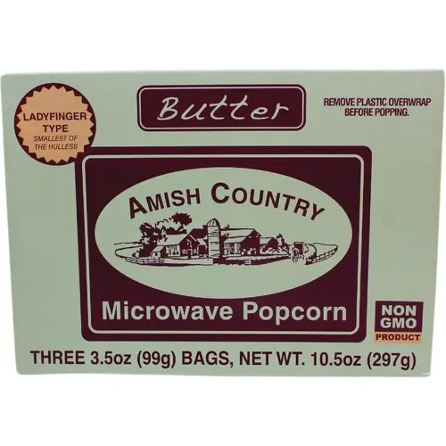 3 Pack Ladyfinger Butter Microwave Popcorn 3 Pack Ladyfinger Butter Microwave Popcorn