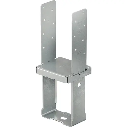 4 In. x 4 In. 12 ga Hot Dipped Galvanized Standoff Column Base 4 In. x 4 In. 12 ga Hot Dipped Galvanized Standoff Column Base