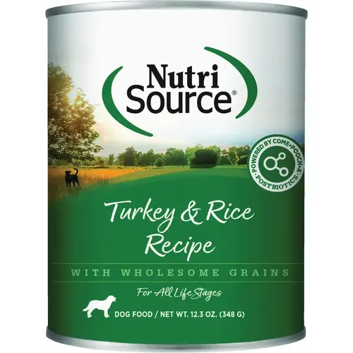 12.3 Oz. Turkey & Rice Recipe Wet Dog Food 12.3 Oz. Turkey & Rice Recipe Wet Dog Food
