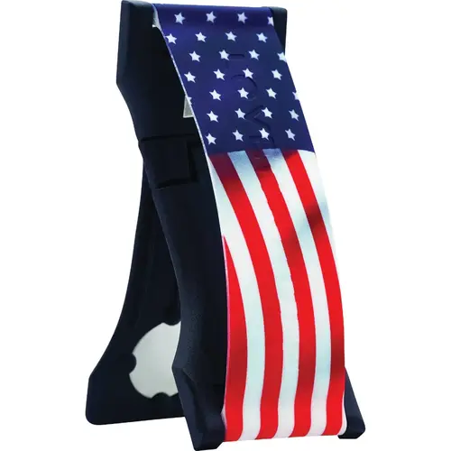 PRO Wavy American Flag Phone Grip Black PRO Wavy American Flag Phone Grip Black