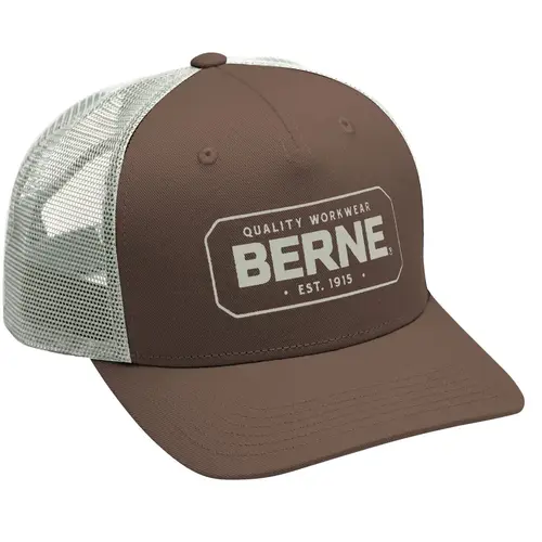 Bitter Chocolate Badge Logo Trucker Cap Bitter Chocolate Badge Logo Trucker Cap