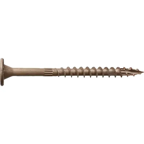 Strong-Drive SDWS 0.220 In. x 4 In. T40 Timber (Exterior Grade) Screw (600-Count) Tan Strong-Drive SDWS 0.220 In. x 4 In. T40 Timber (Exterior Grade) Screw (600-Count) Tan