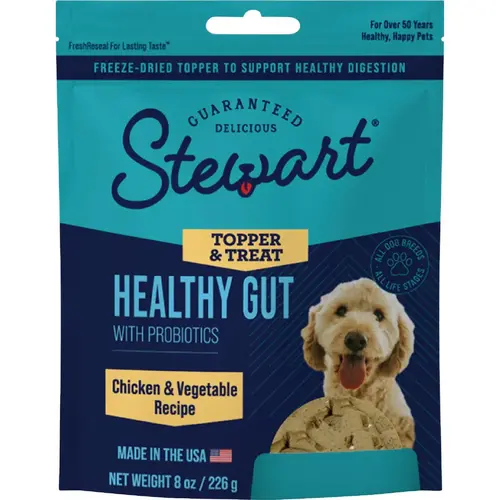 's Healthy Gut 4 Oz. Chicken Dog Food Topper 's Healthy Gut 4 Oz. Chicken Dog Food Topper