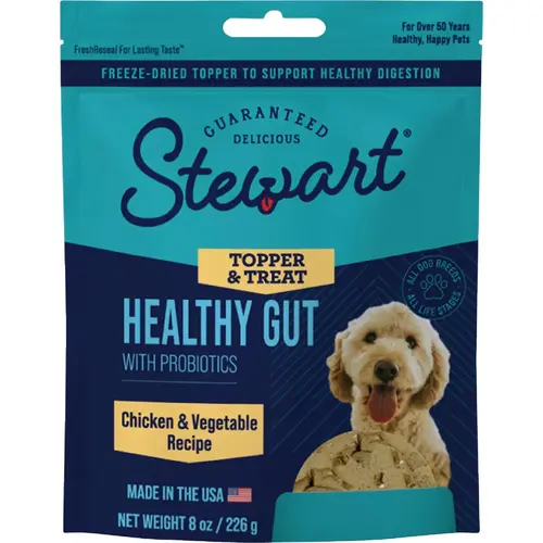's Healthy Gut 8 Oz. Chicken Dog Food Topper 's Healthy Gut 8 Oz. Chicken Dog Food Topper
