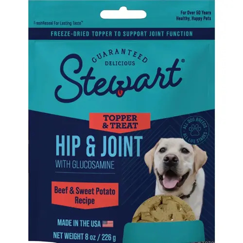 's Hip & Joint 4 Oz. Beef Freeze Dried Dog Food Topper 's Hip & Joint 4 Oz. Beef Freeze Dried Dog Food Topper