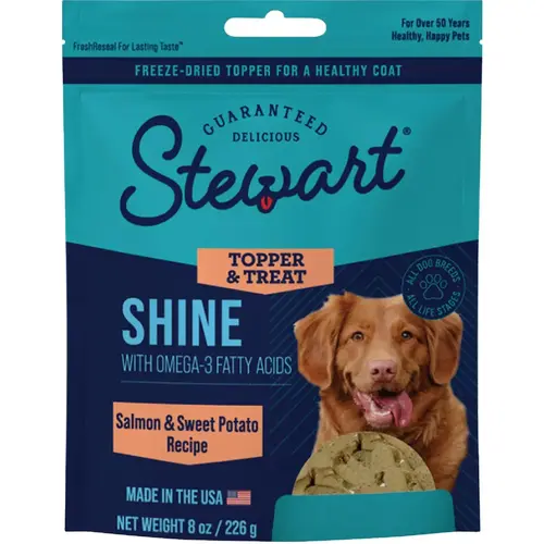 's Shine 8 Oz. Salmon Dog Food Topper 's Shine 8 Oz. Salmon Dog Food Topper