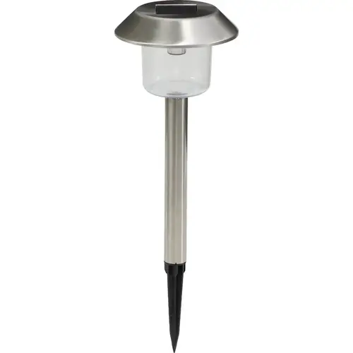 Stainless Steel 3 Lm. Solar Stake Light Stainless Steel 3 Lm. Solar Stake Light
